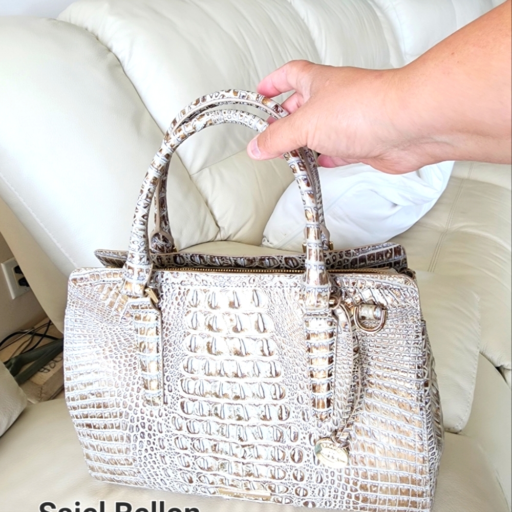 Brahmin Smoke Small Finley